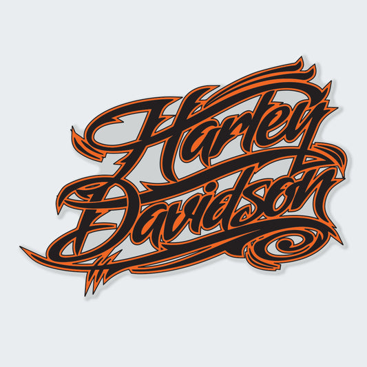 Harley Davidson Clear Sticker