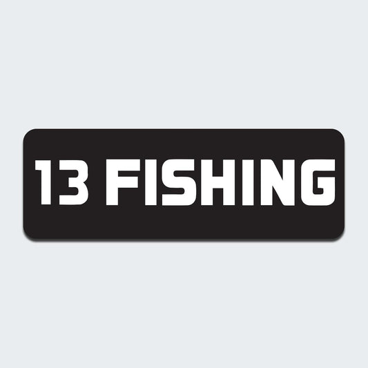 13 Fishing Sticker