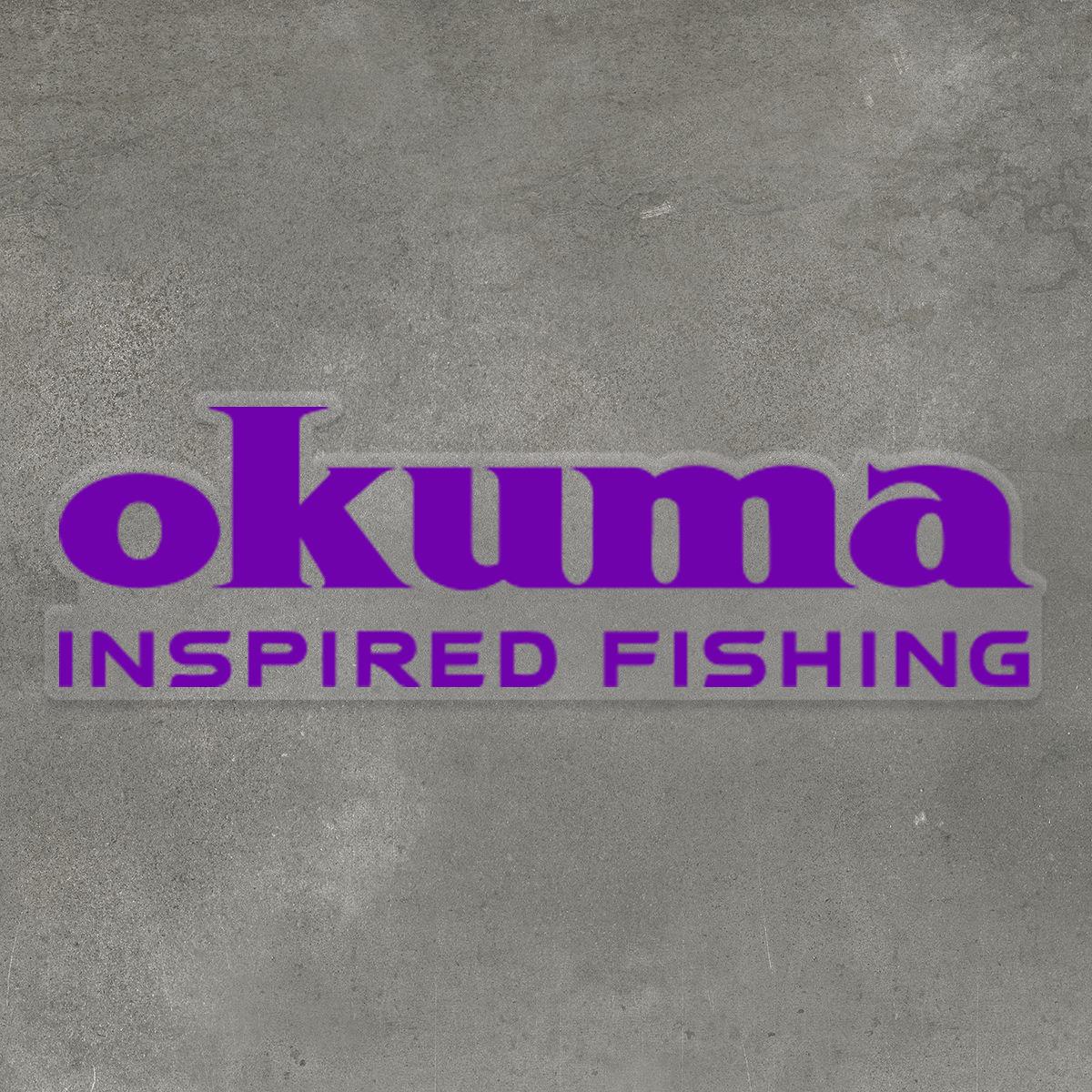 Okuma Inspired Fishing Sticker