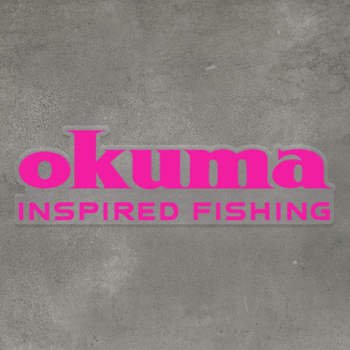 Okuma Inspired Fishing Sticker