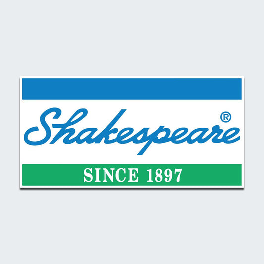 Shakespeare Since 1897 Sticker