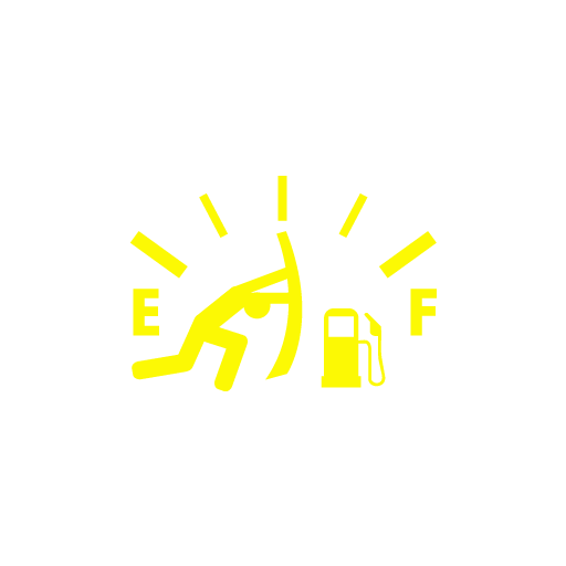 Gasoline Indicator Sticker