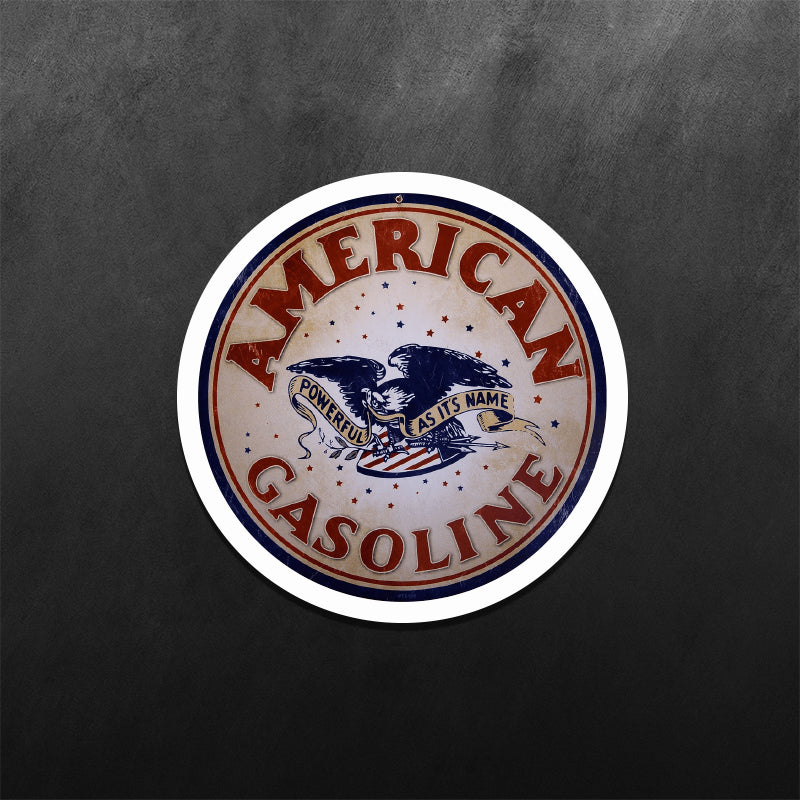 Gasoline Sticker For American