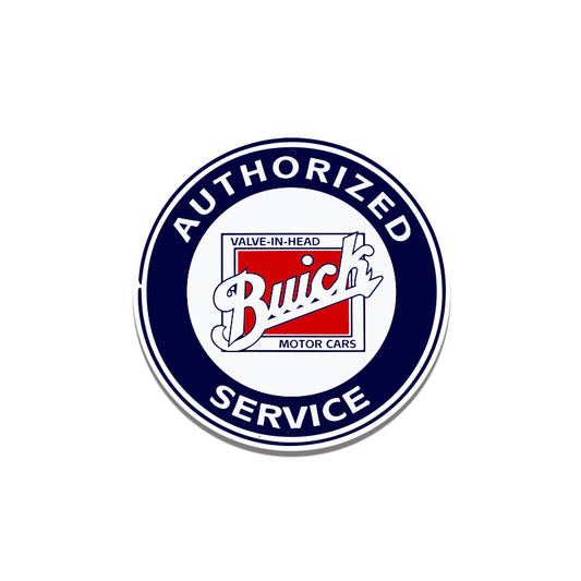 Buick Authorized and Service Sticker