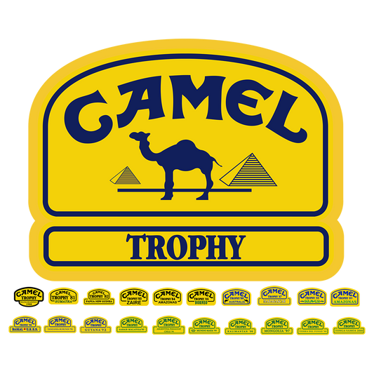 Camel Trophy Stickers 1980 - 2000