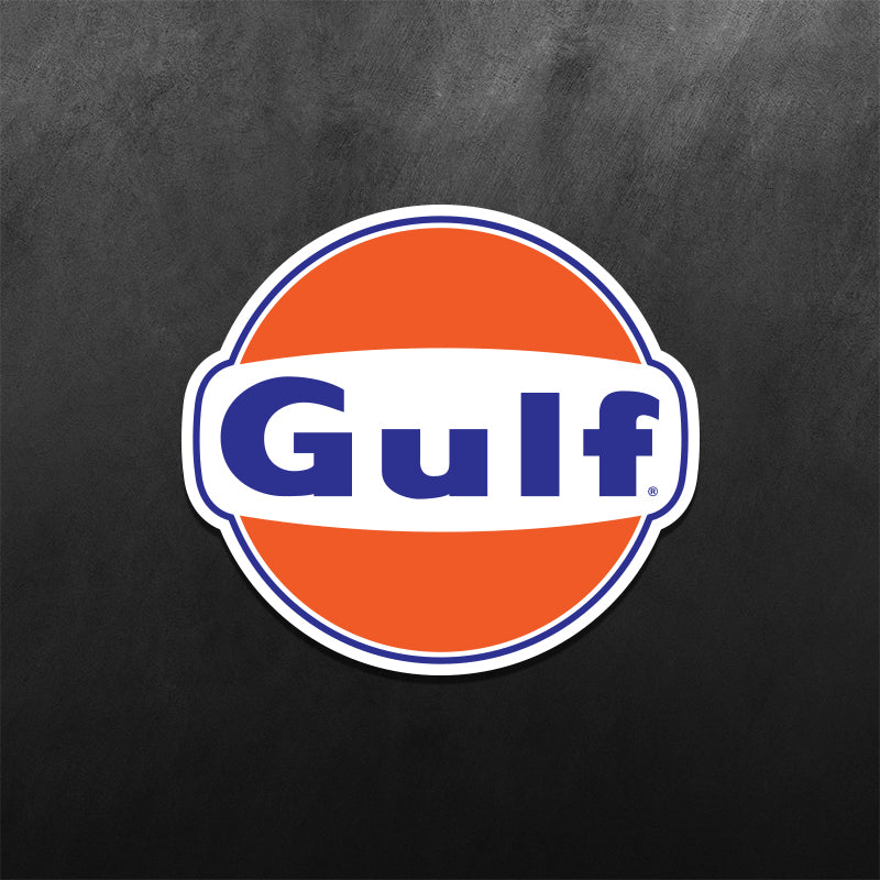 Gulf Oil Sticker