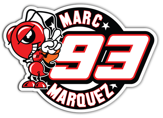 Marquez MM93 93 Ant Logo Sticker