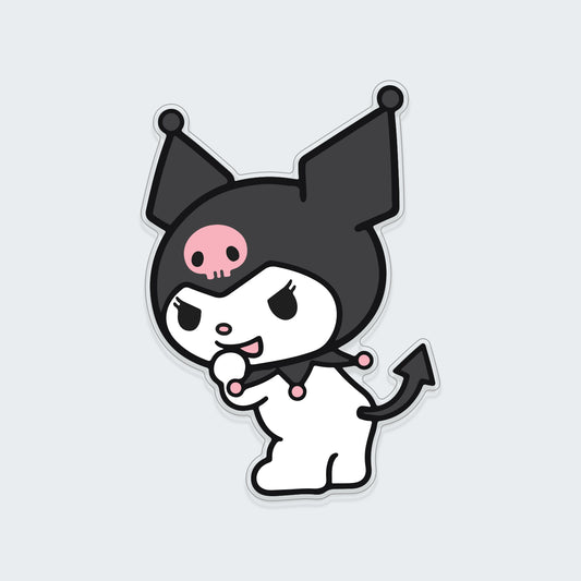 Kuromi Melody Rival Laughing Sticker