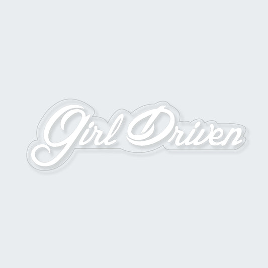 Girl Driven  JDM Sticker