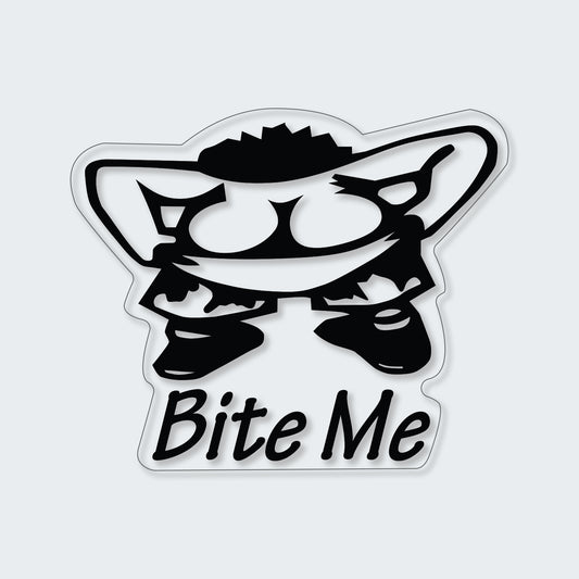 Bite Me Sticker