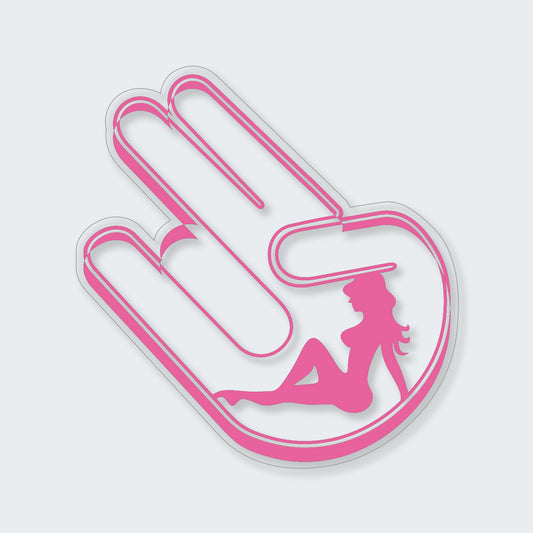 JDM Hand Girl Sticker