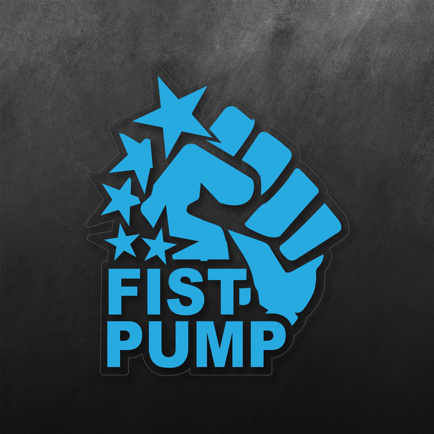 JDM Hand FIrst Pump Sticker