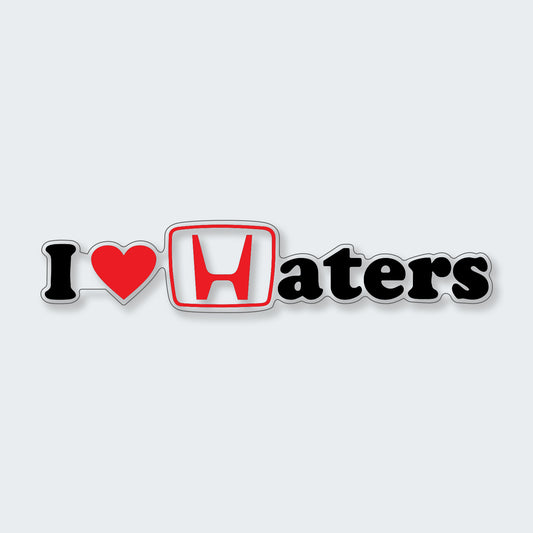 JDM I Love Haters Sticker