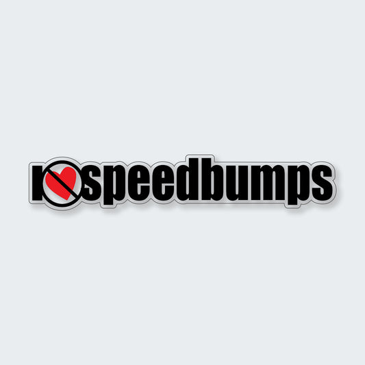 JDM I Love Speeddumps Sticker