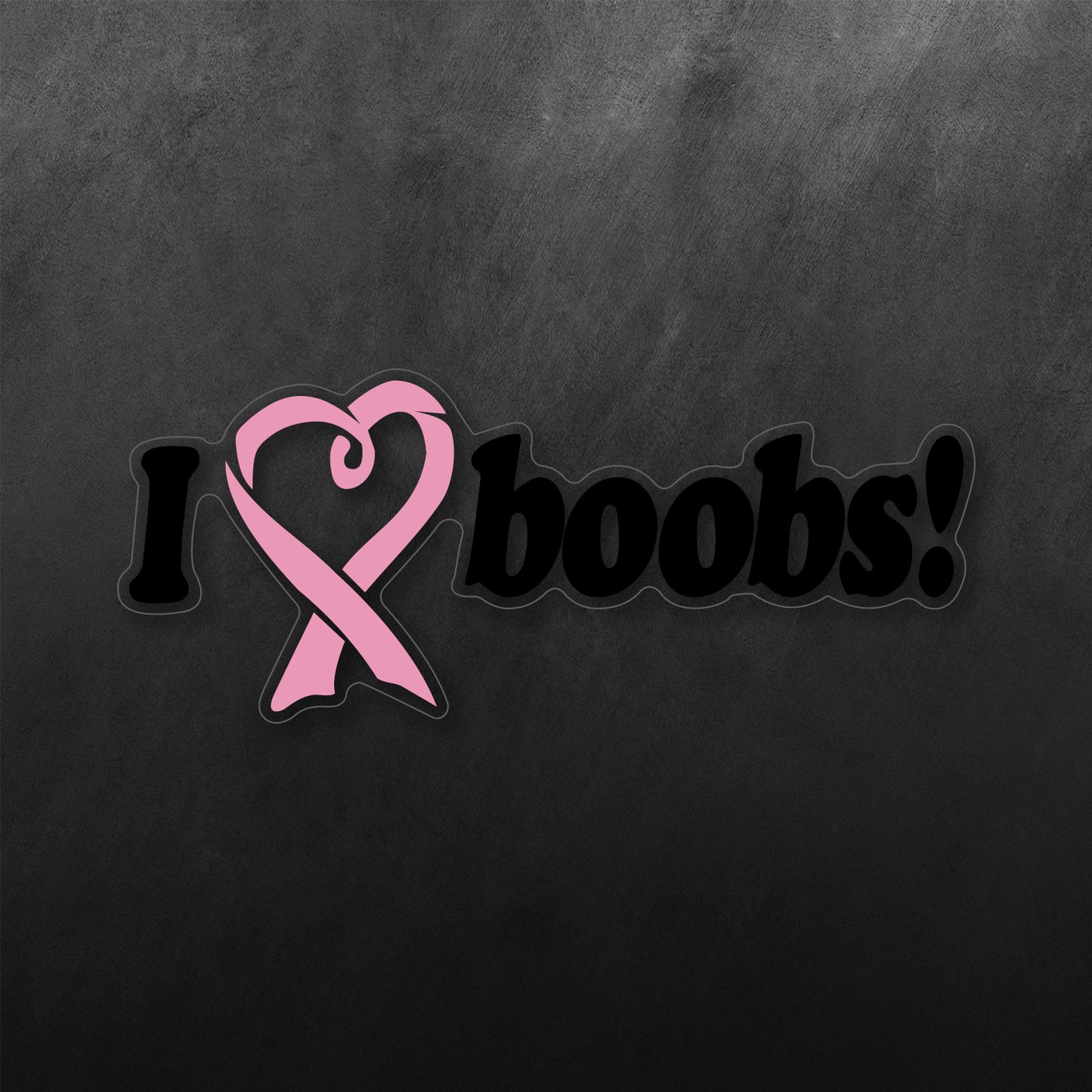 JDM I Love Boobs Sticker