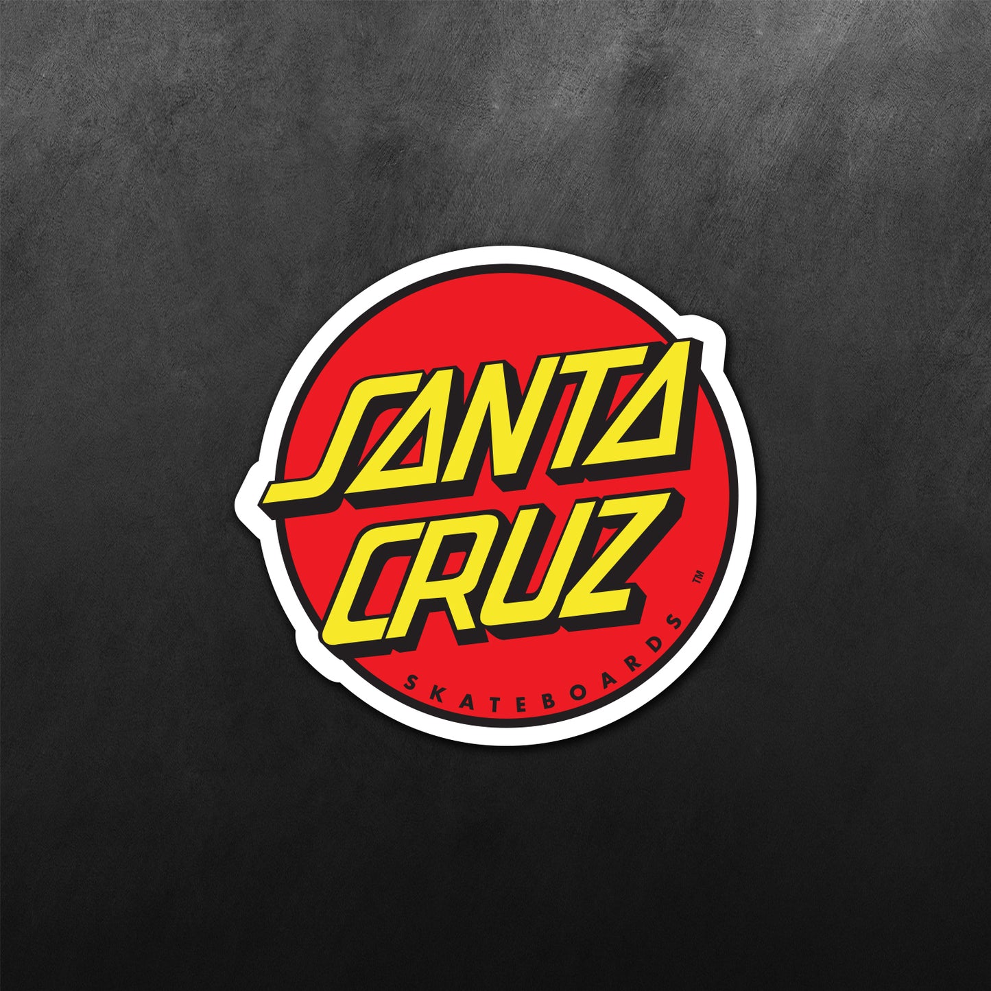 Santa Cruz Logo Sticker