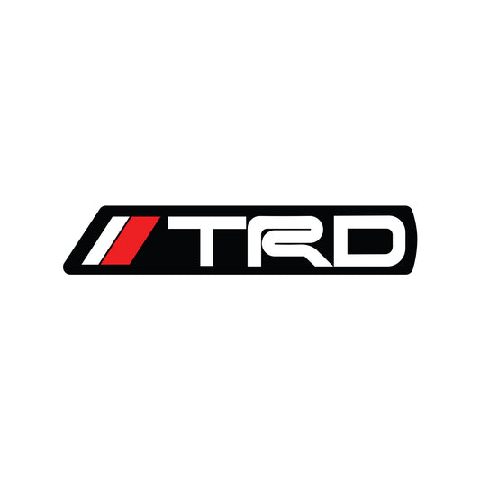 TRD Black Sticker