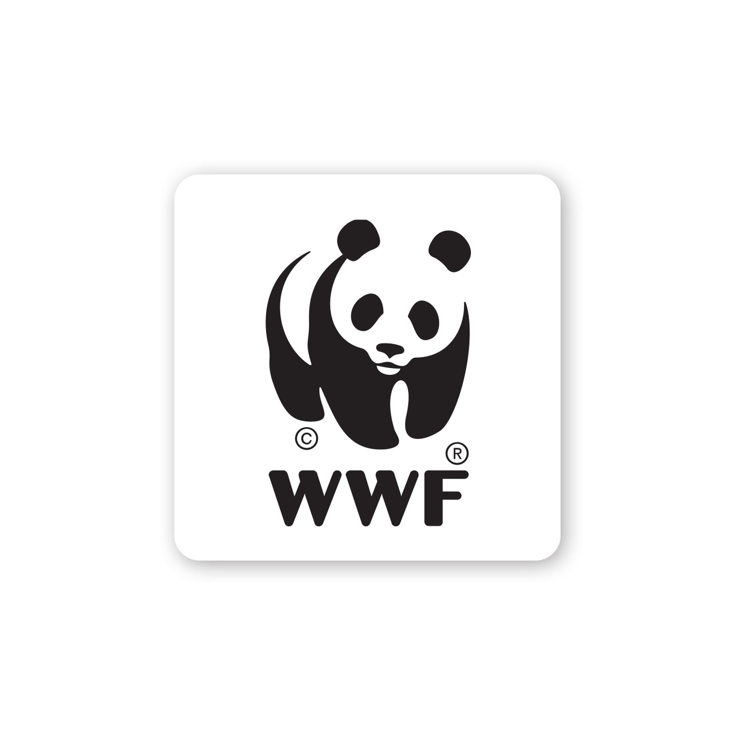 WWF Logo Sticker