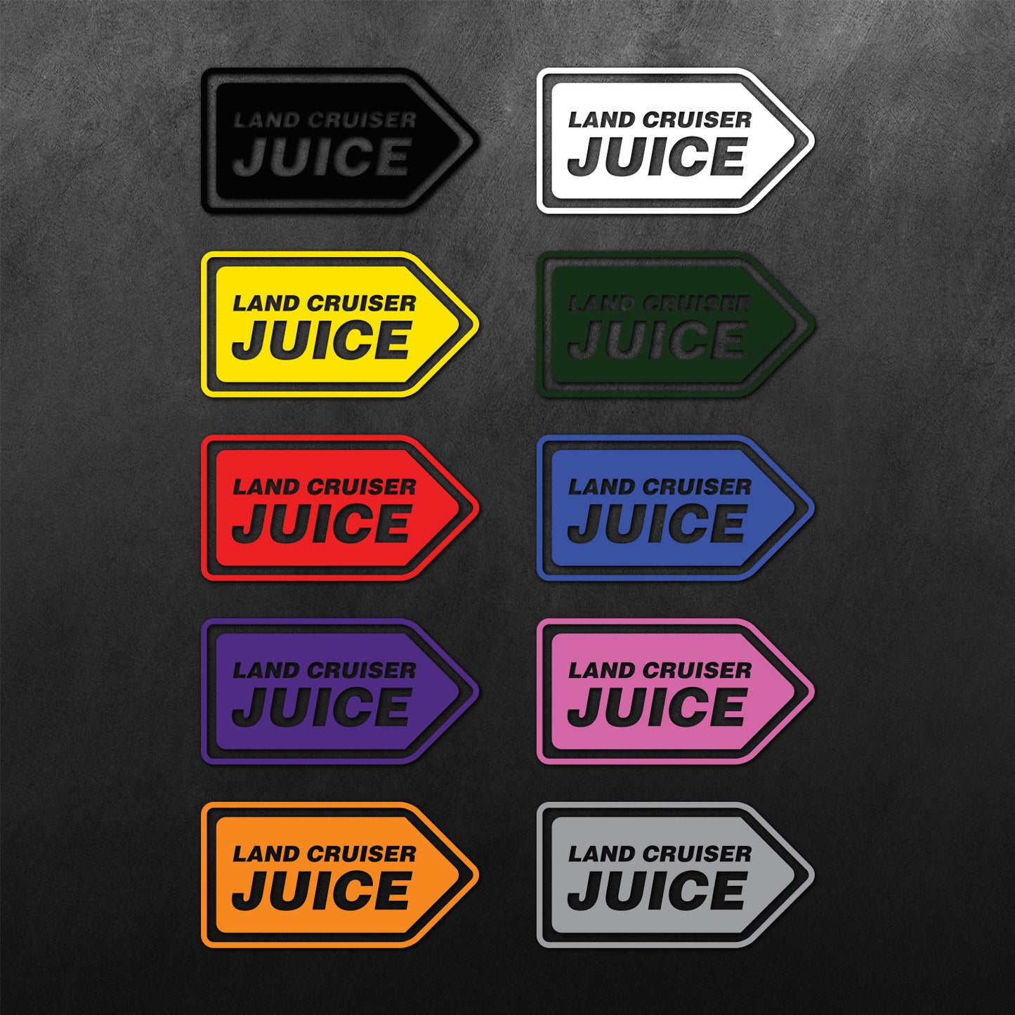 Juice Sticker for Land Cruiser