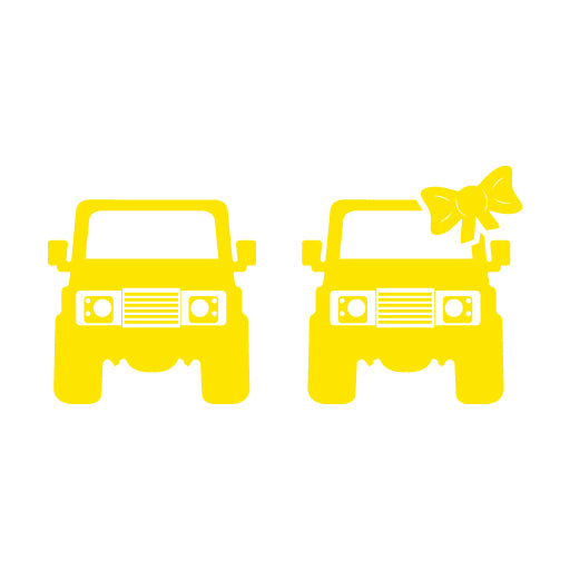 Couple Sticker for Land Rover