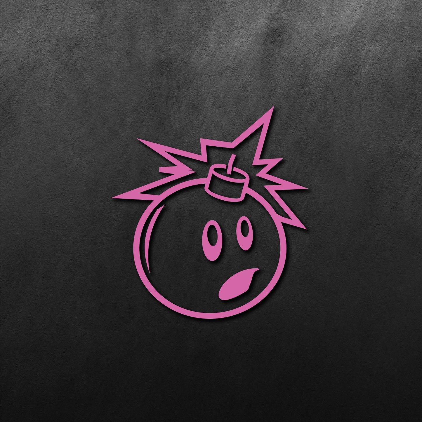 Surprised Bomb Face Sticker