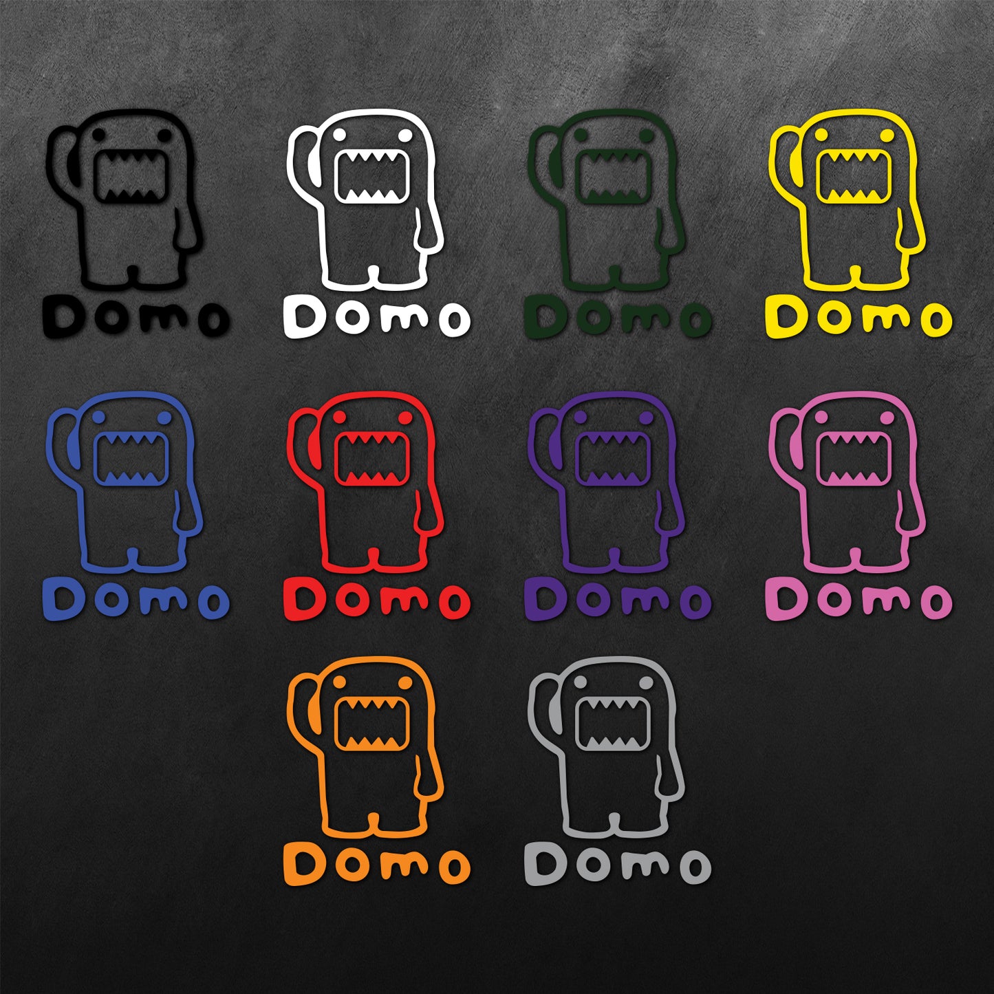 Domo JDM Sticker