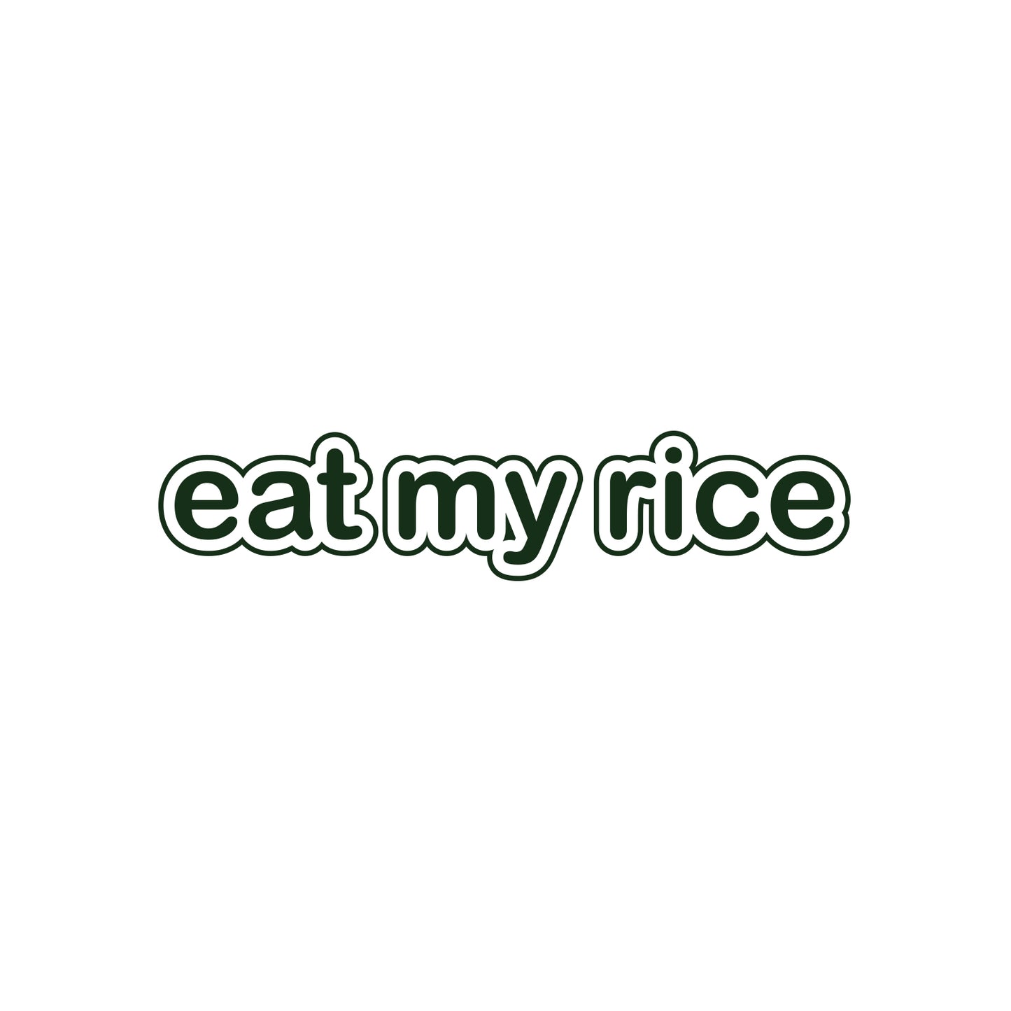 JDM Eat My Rice Sticker