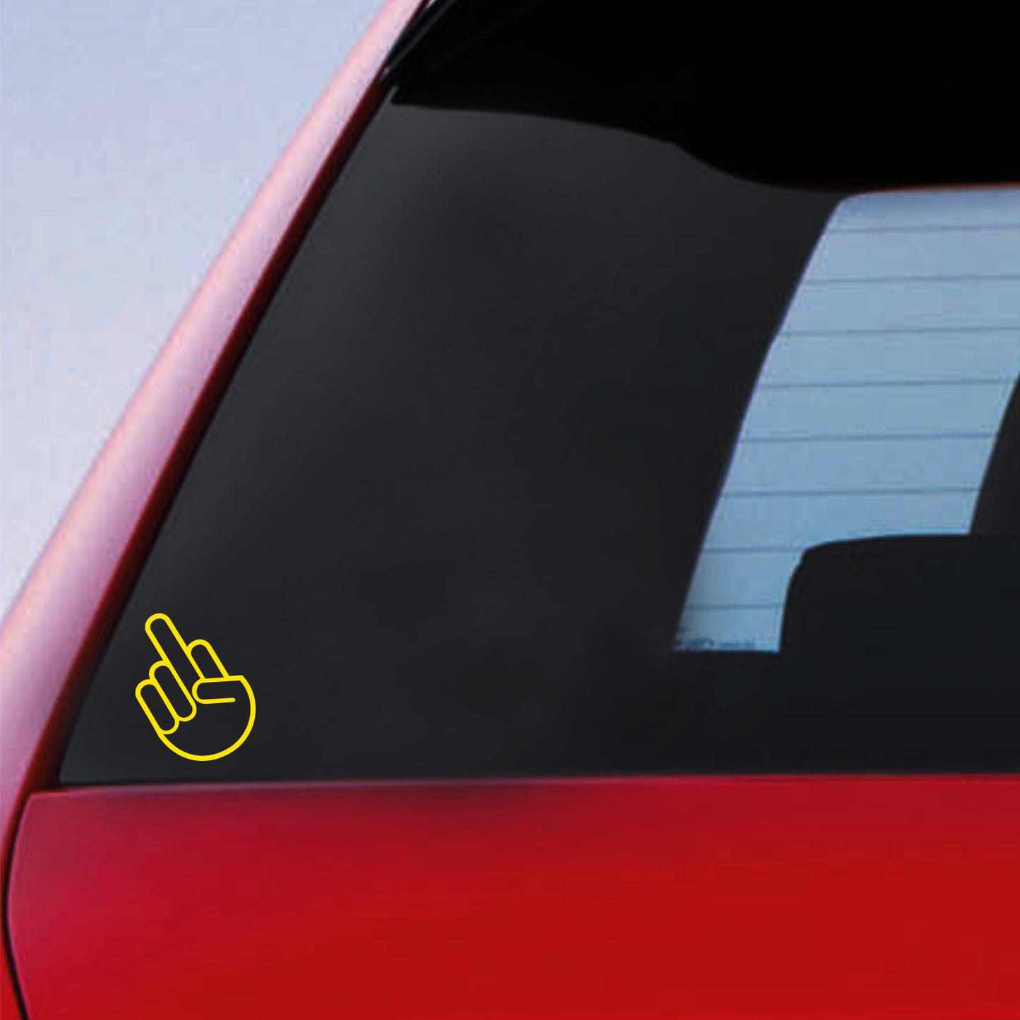 JDM Hand Middle Finger Sticker