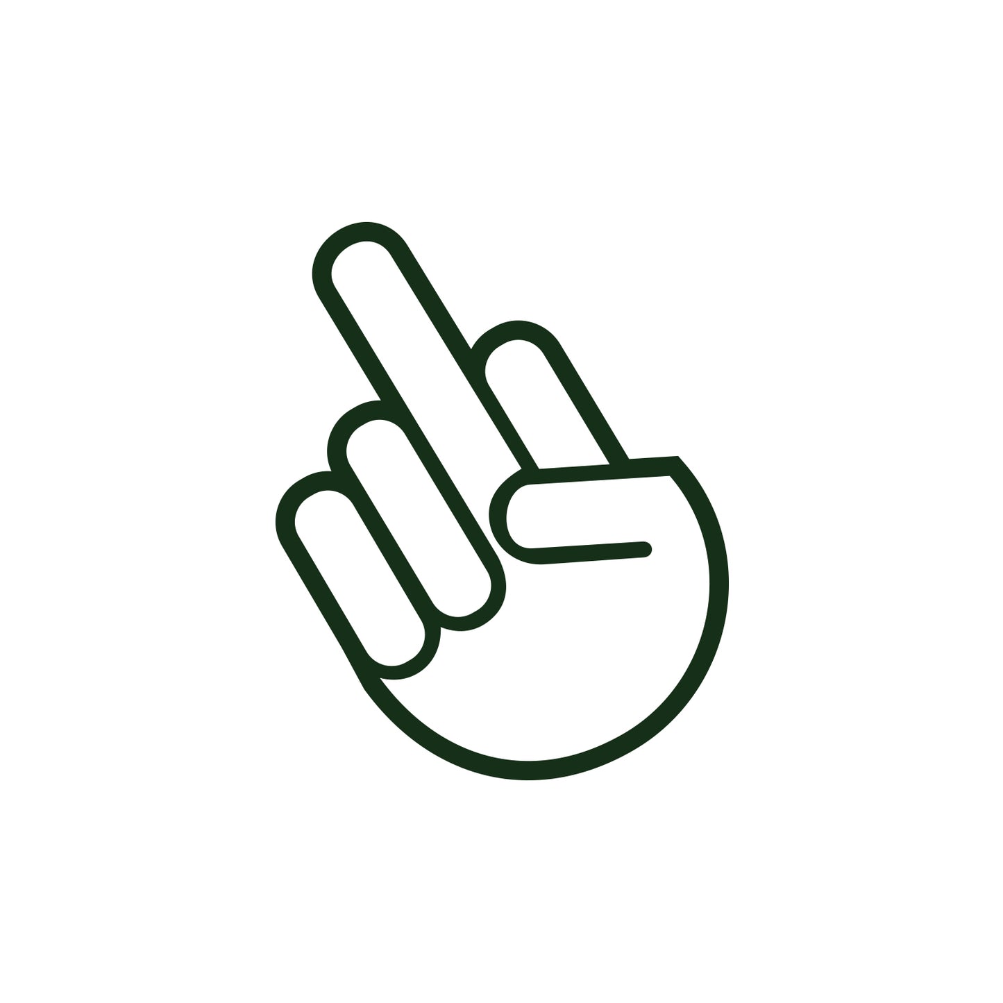 JDM Hand Middle Finger Sticker