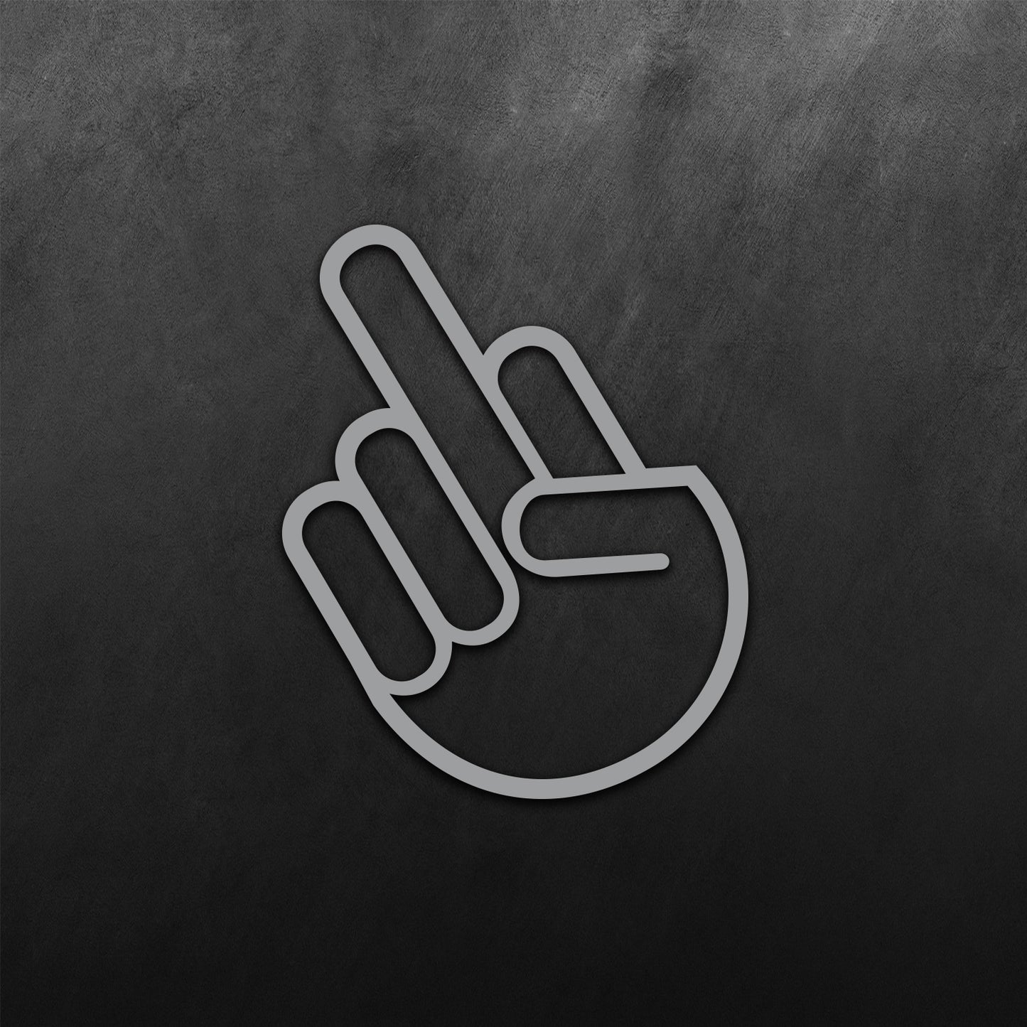 JDM Hand Middle Finger Sticker