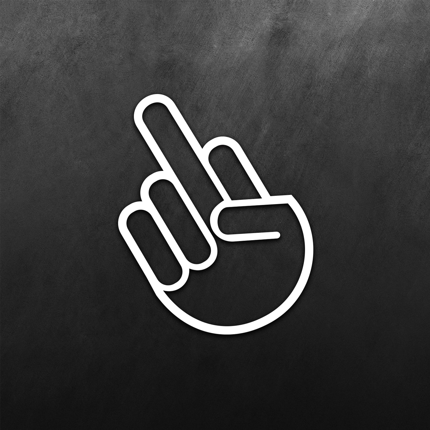 JDM Hand Middle Finger Sticker