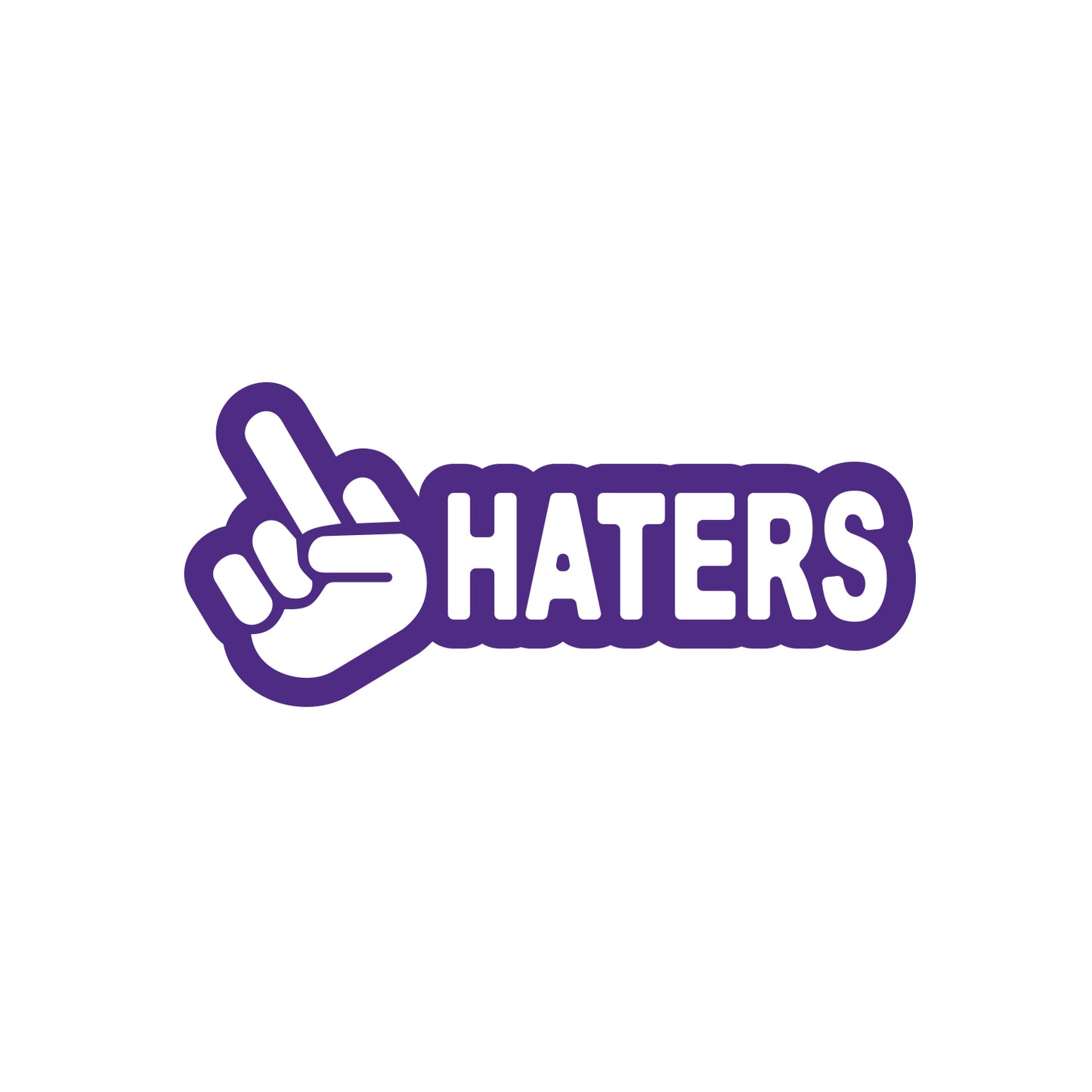 JDM Hand Haters Sticker