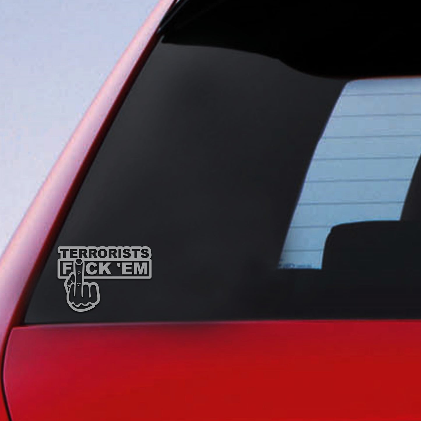 JDM Hand Terrorist F*ck_em Sticker