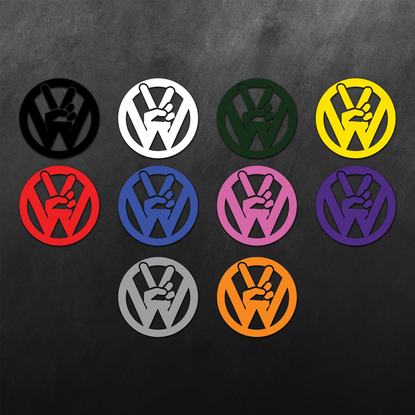 JDM Hand VW Sticker