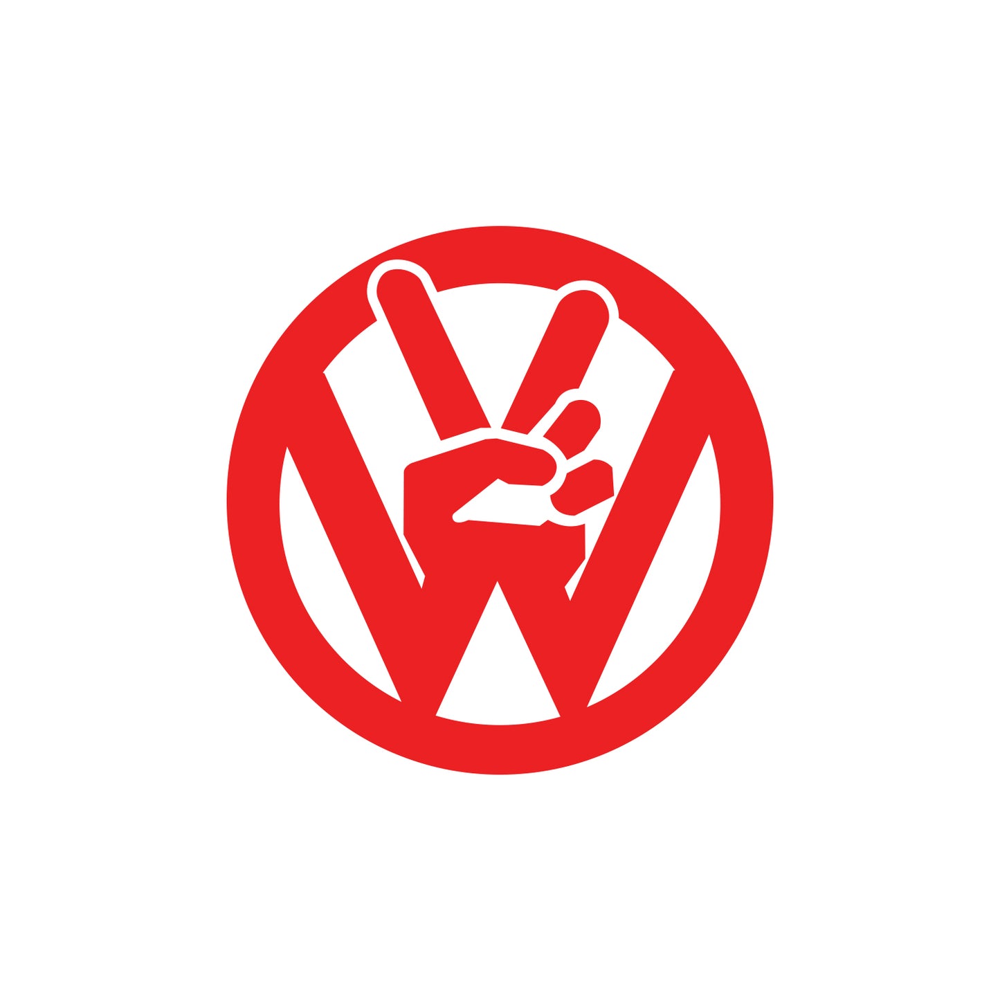 JDM Hand VW Sticker