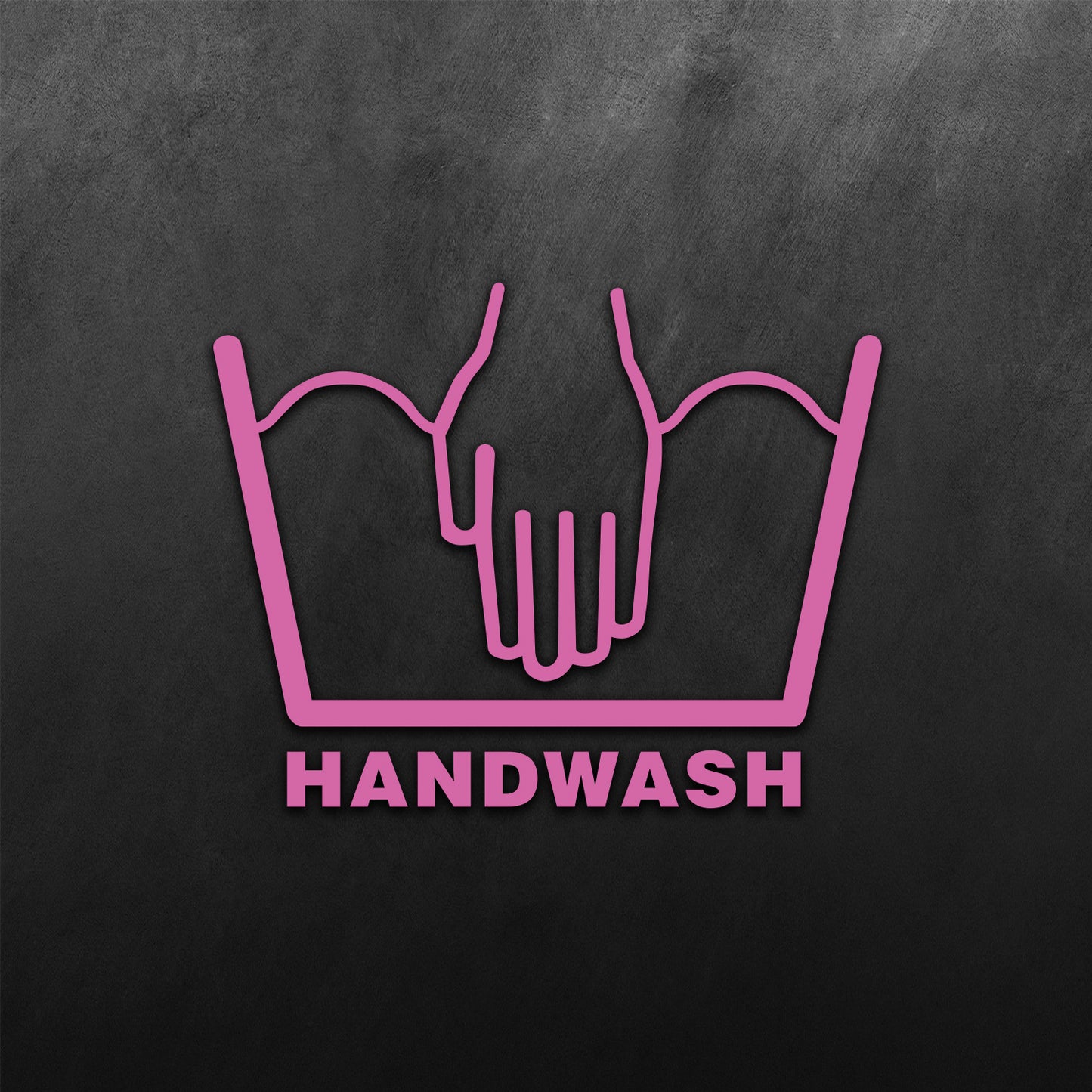 JDM Handwash Sticker