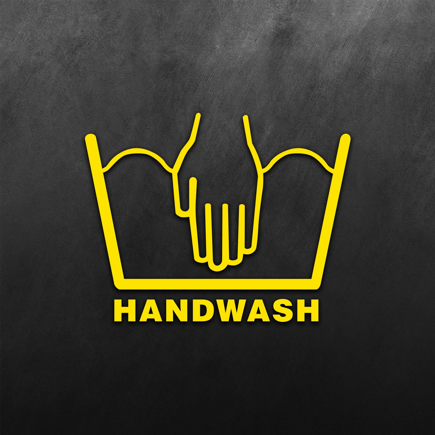 JDM Handwash Sticker