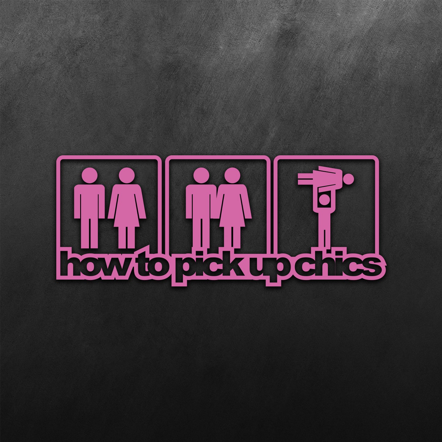 How To Pick Up Chicks Sticker