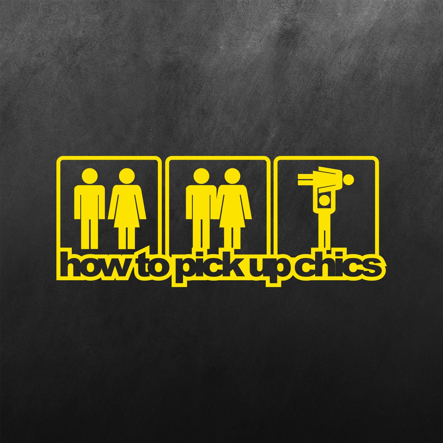 How To Pick Up Chicks Sticker