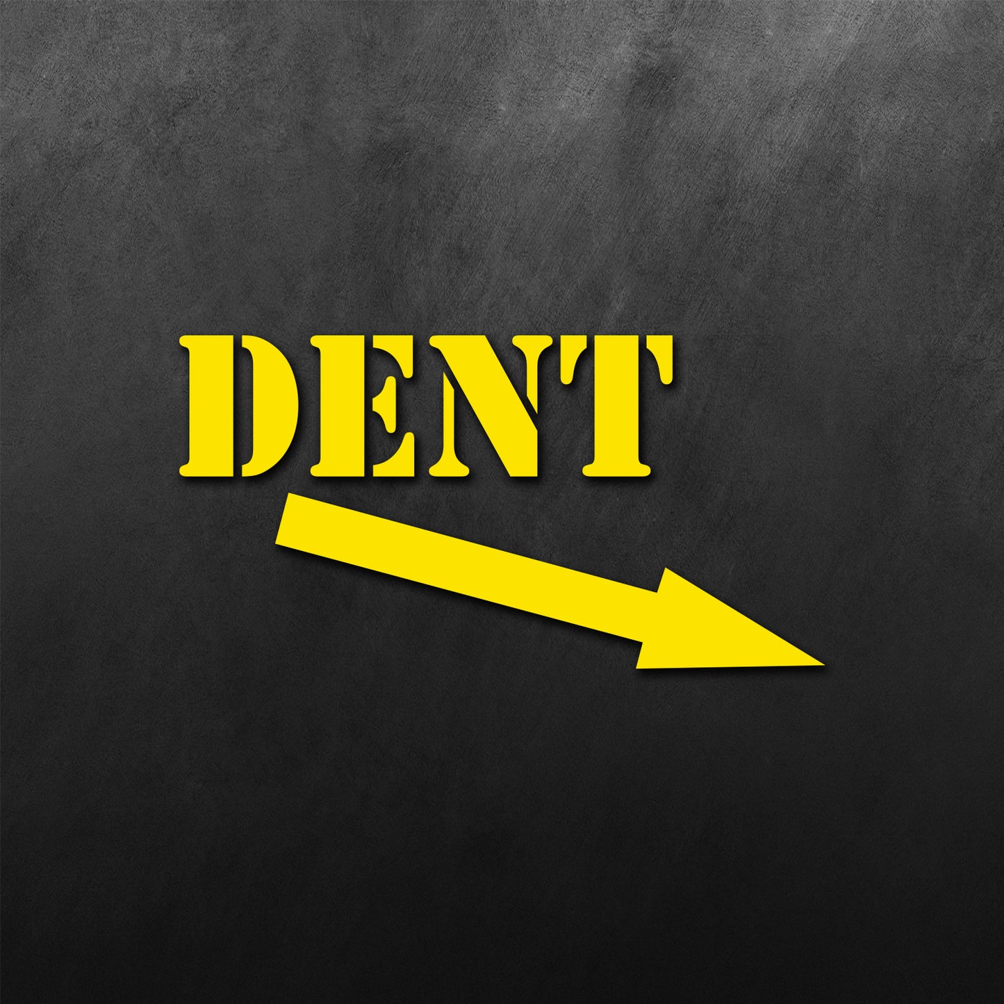 Dent Sticker