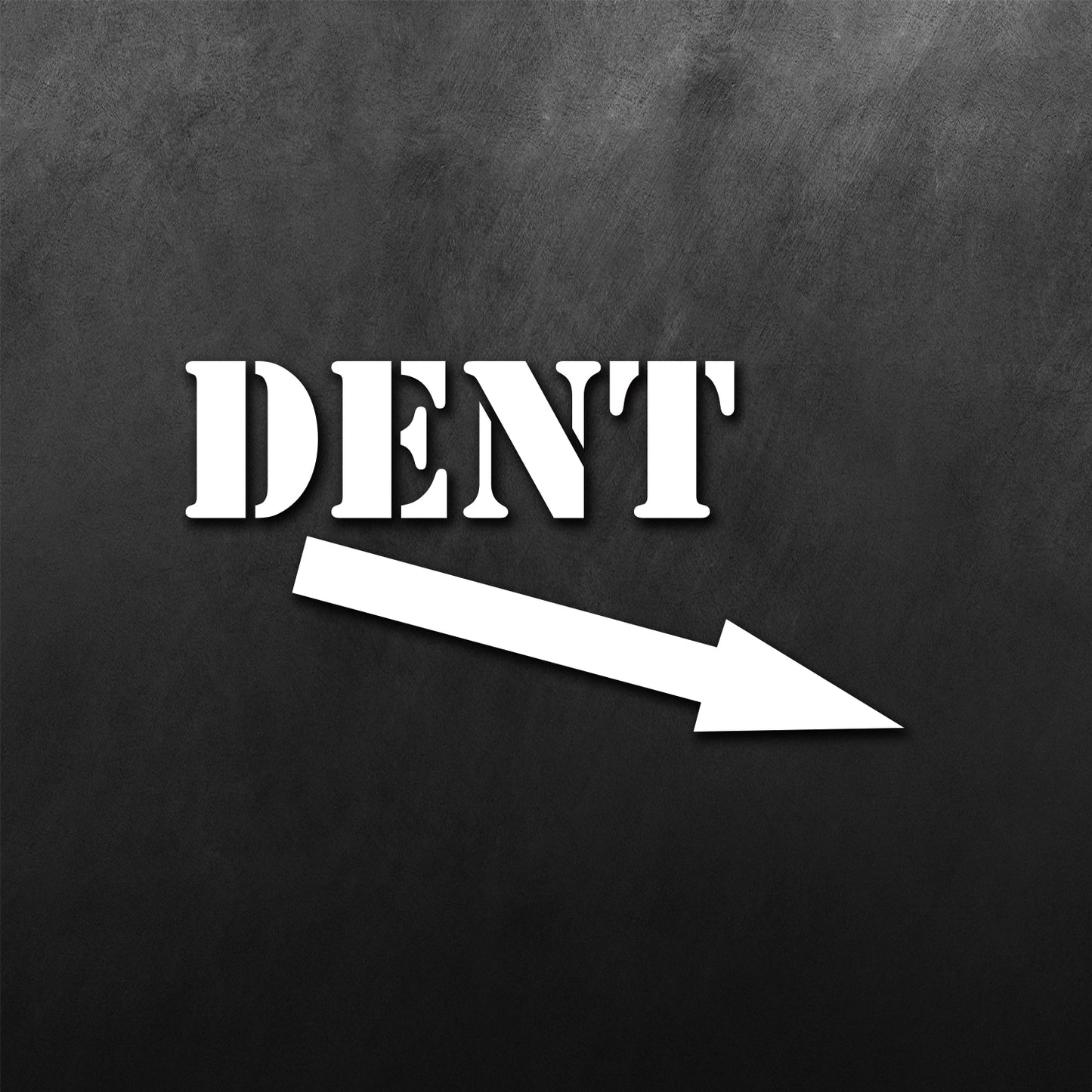 Dent Sticker