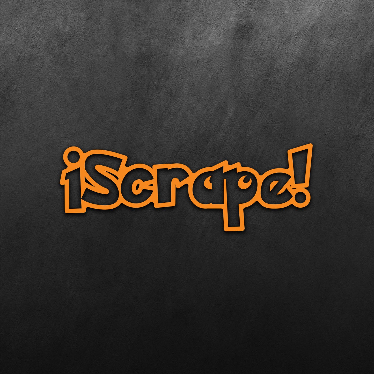 iScrape Sticker