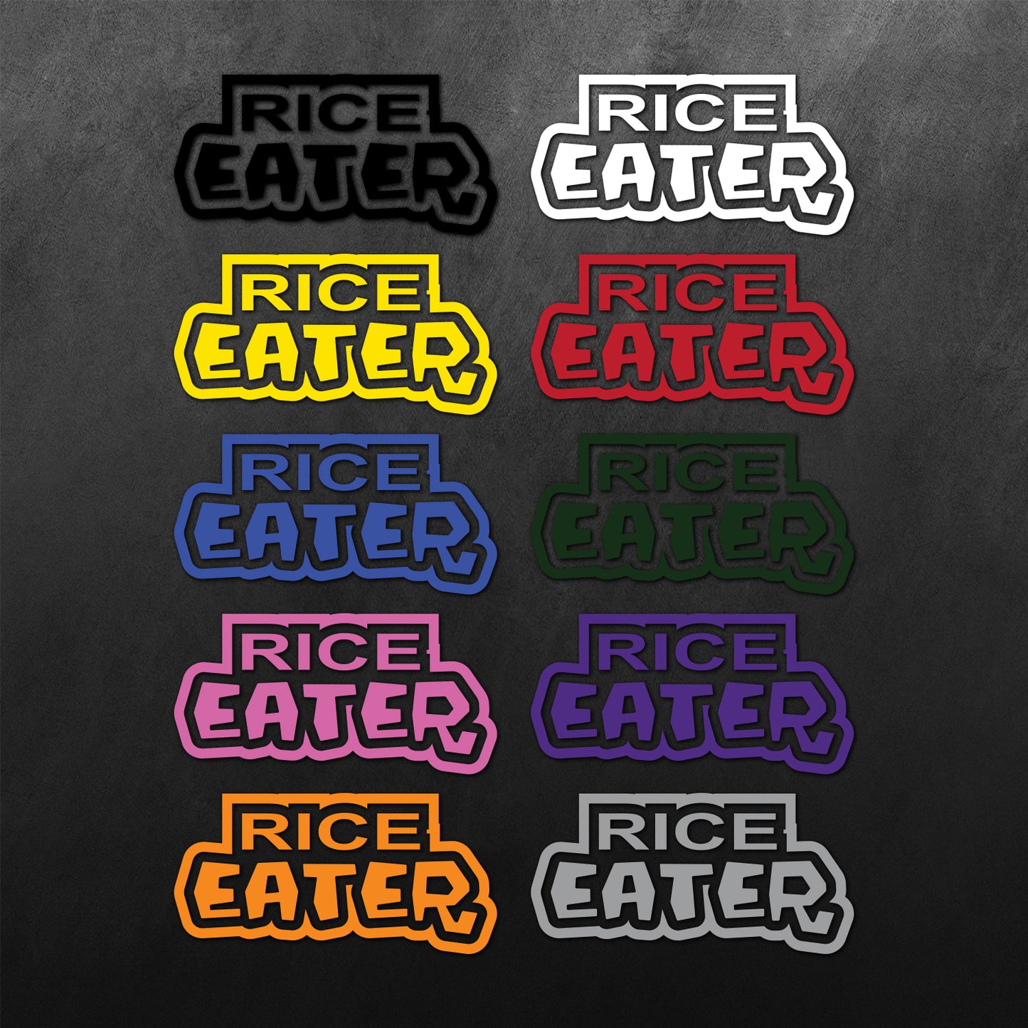 JDM Rice Eater Sticker