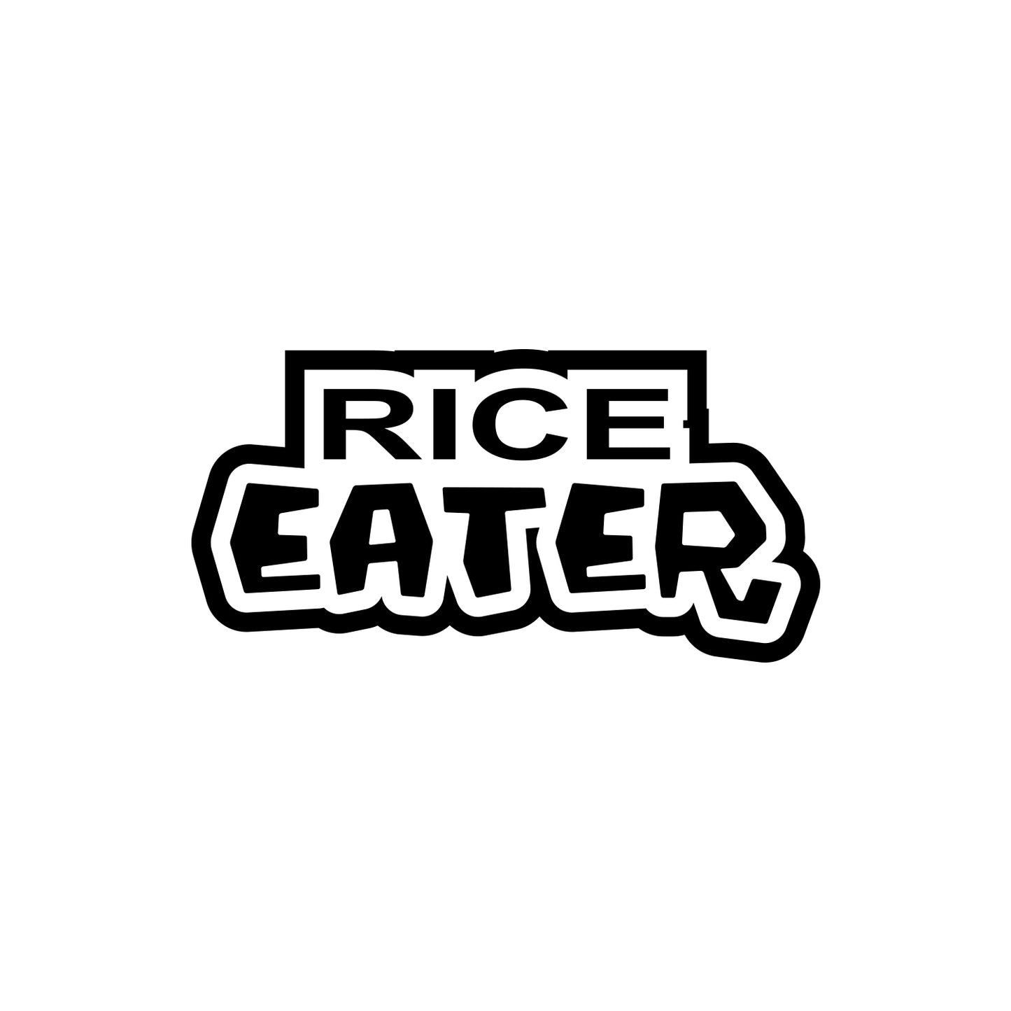 JDM Rice Eater Sticker