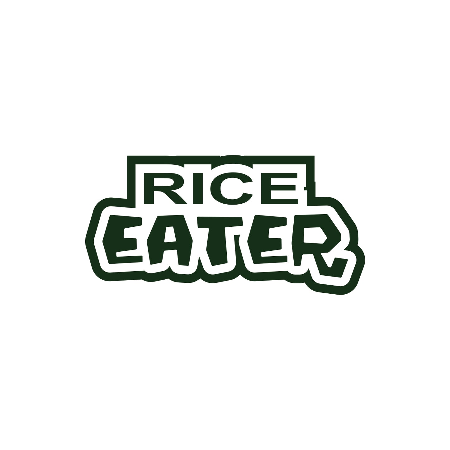 JDM Rice Eater Sticker