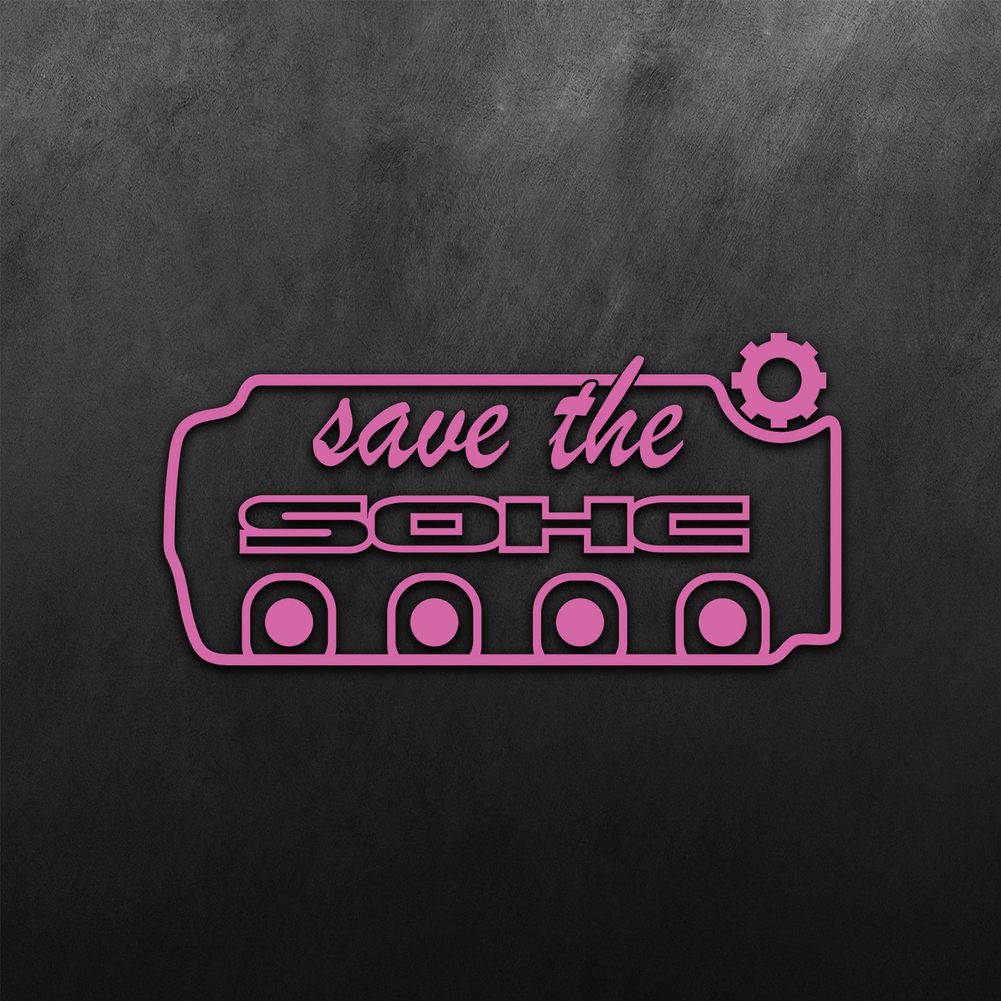 Save The Sohc Sticker