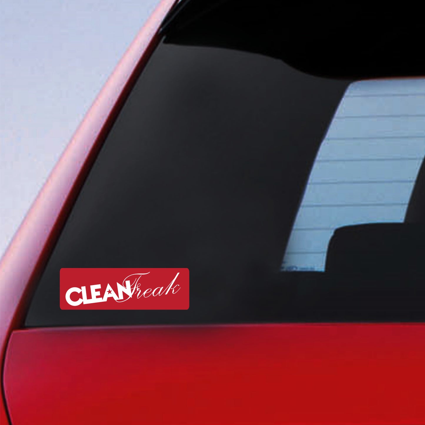 Clean Freak Sticker