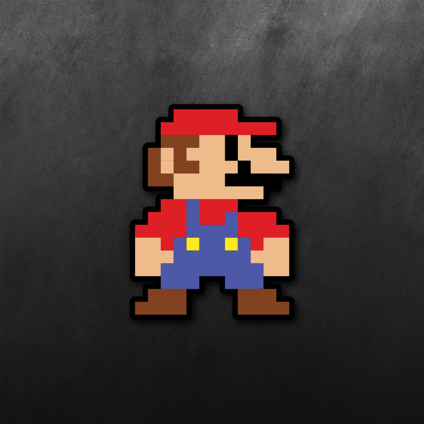 JDM Mario Bros Pixel Sticker