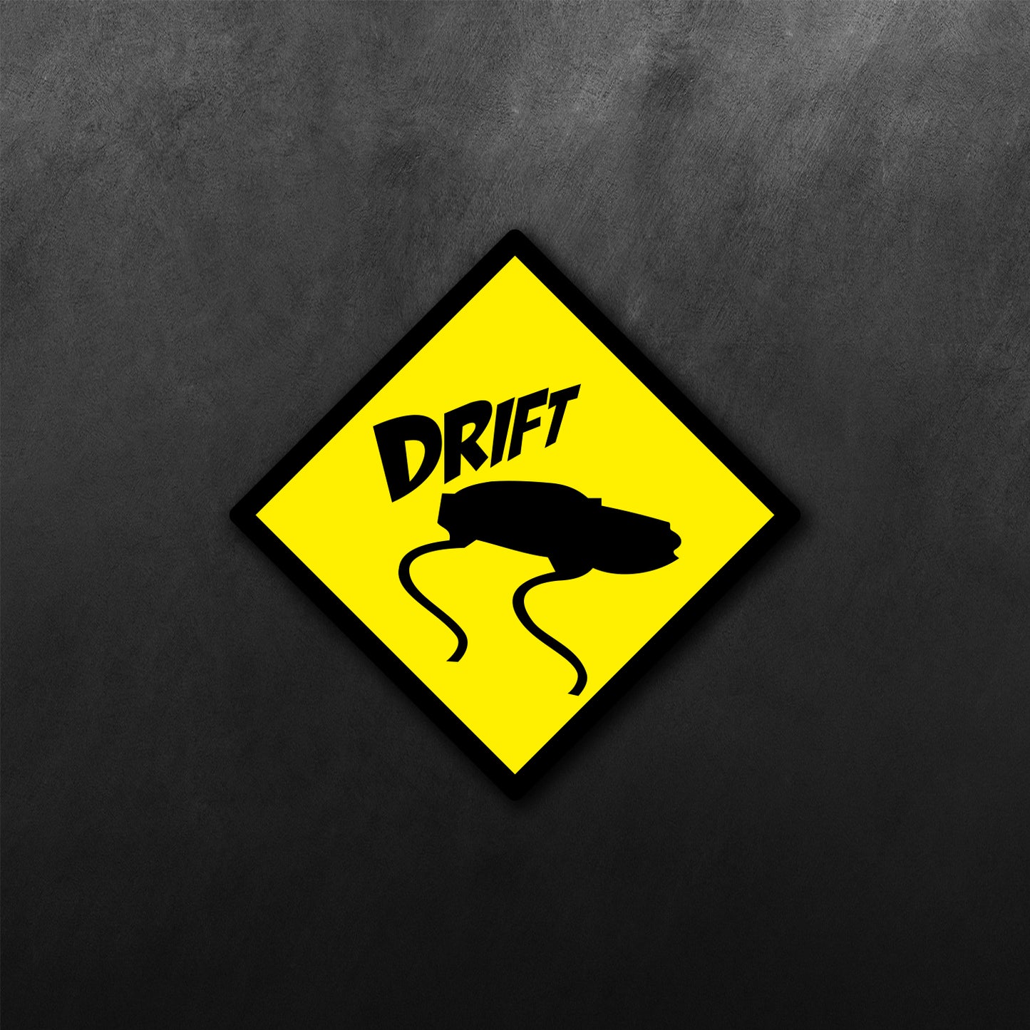 Warning Drift Sticker