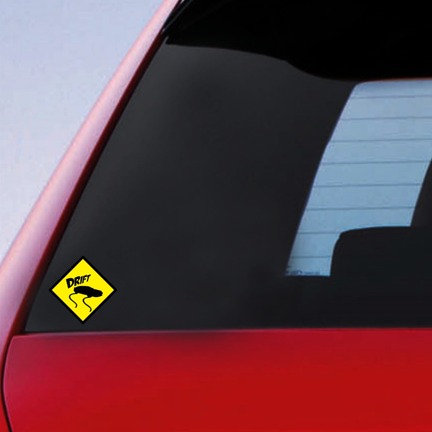 Warning Drift Sticker